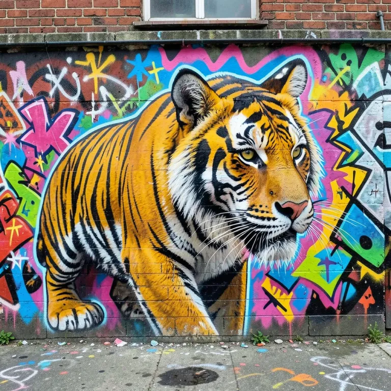 Graffiti AI image example