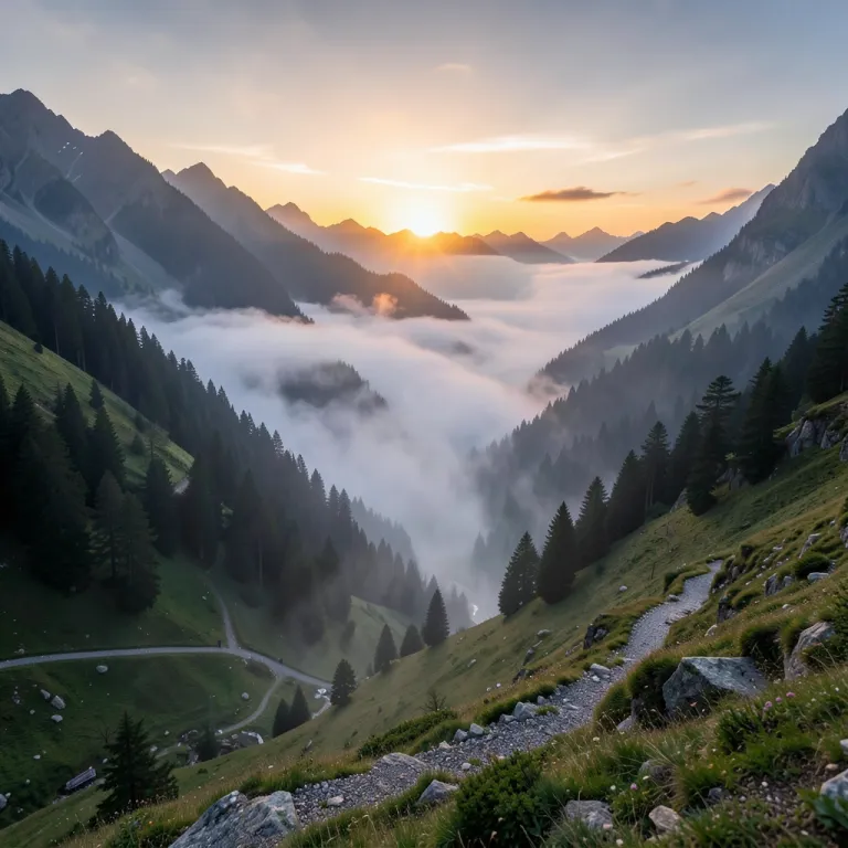 Landscape AI image example