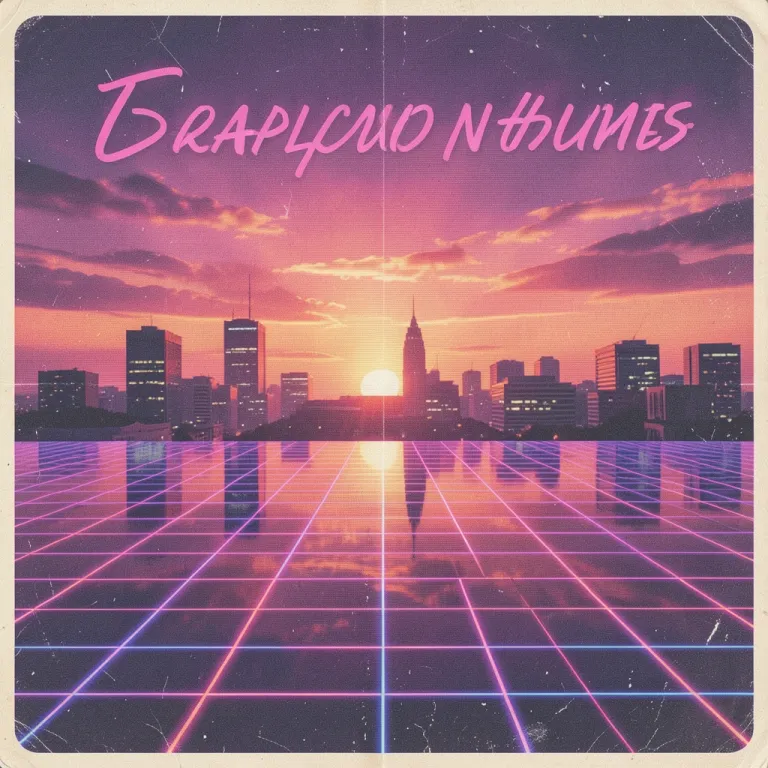 Retro AI image example
